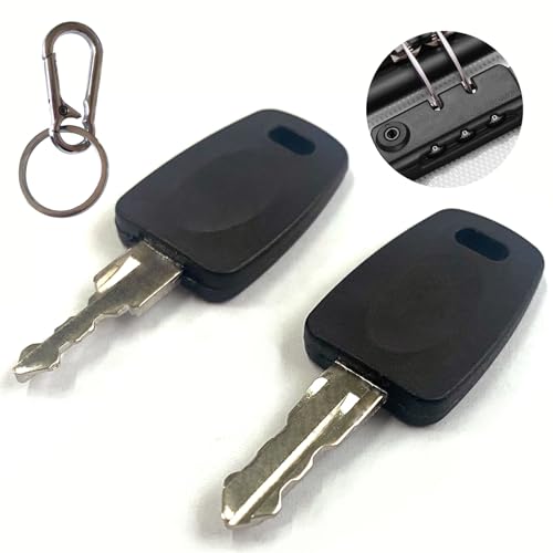 2 Keys for TSA007 TSA002 Master Luggage Keys,Universal Approved TSA007 TSA002 Luggage Suitcase Password Locks 007key