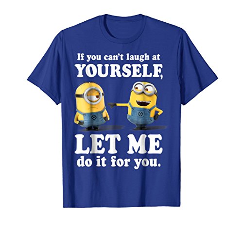 Despicable Me Minions Laugh At Yourself Graphic T-Shirt T-Shirt