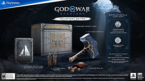 God of War Ragnarök Collector's Edition - PS4 and PS5 Entitlements