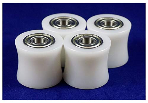 4 New Total Trainer Rollers/Wheels for Models DLX, DLX II, DLX III, Adv DLX, Pilates, Pilates Pro, 570, 2000, 2500, 3000, 4000