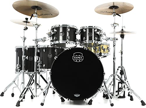 Mapex Saturn 5-piece Studioease Shell Pack - Satin Black