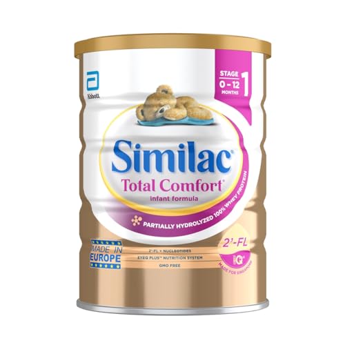 Similac Total Comfort* Infant Formula, Imported, Easy-to-Digest Baby Formula Powder, Non-GMO, 820 g (28.9 oz) Can