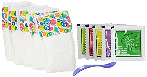 Baby Alive Doll Accessories Refill Set, 10 Powdered Doll Food Packets, 5 Doll Diapers, Spoon, Christmas Stocking Stuffers for Kids, Ages 3 and Up