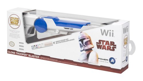 Official Nintendo and Star Wars Wii Clone Trooper Blaster