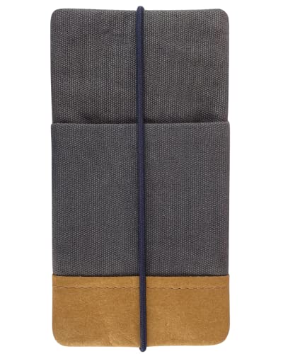 Kuratist - Cell Phone Pouch | Soft Case Protection – iPhone 12/13 Mini Compatible & Other Models - (Small, Gray)