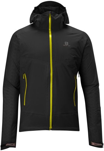 Salomon Men's Tournette Shell Jacket, Black, Medium