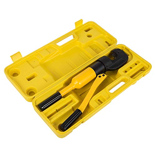 Happybuy Hydraulic Rebar Cutter 1/4' - 7/8' / 4 mm - 22mm,Concrete Construction Tool 13Ton,Handheld Rebar Cutter RC-22 w/Box,Steel Bolt Chain Cutting tool