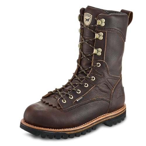 Irish Setter, Elk Tracker, Men’s, 12', Waterproof, Insulated 1000g, Hunting Boot, Brown, 10.5 D (Medium)