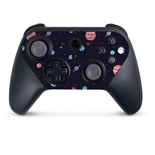 MightySkins Skin Compatible with Amazon Luna Controller - Bright Night Sky | Protective, Durable, and Unique Vinyl Decal wrap Cover | Easy to Apply, Remove, and Change Styles | Made in The USA