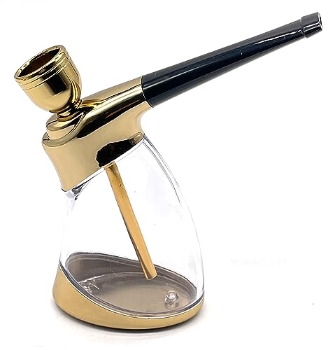 Portable Mini Hookah Set with Shisha Accessories Handheld Hookahs Set HT9527 Gifts for Boyfriend Father Husband or friends Golden