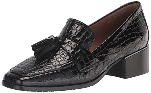 Donald Pliner Women's AVI Loafer, Black, 8.5