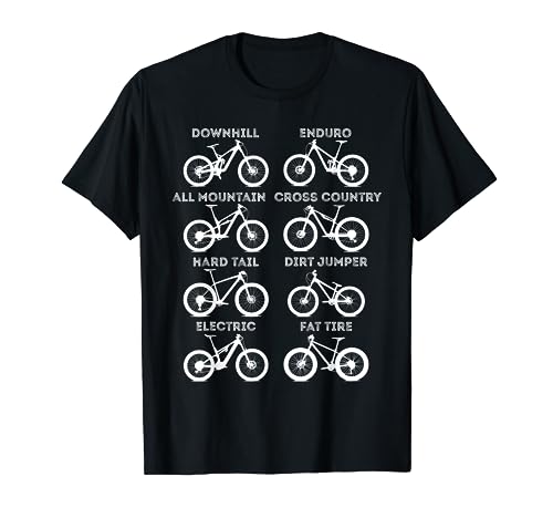 MTB Mountain Bike Biking Enthusiast Biker Bicycling Clothing T-Shirt