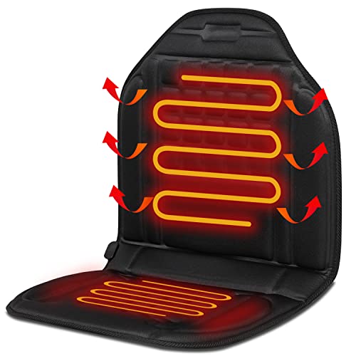 Seat Cushion with Heat:Winter Heated Seat Cover with Fast Heating On The Go to Reduce Stress