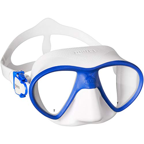 Mares 411060, Unisex Mask Adult, unisex adult, 411060, true blue/vintage white, One Size