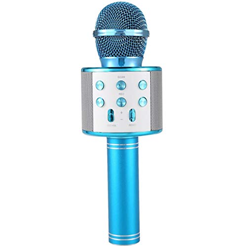 N/A Microphone Portable Mini Home KTV for Music Playing and Singing Speaker Player Selfie PC