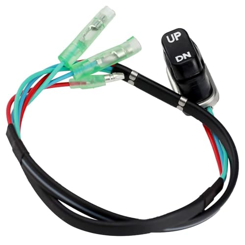 Power Boat Tilt Trim Switch Replacement for Mercury Mariner Outboard Remote Control Box 87-18286A43 87-18286A26 87-16991A1 87-18286A2