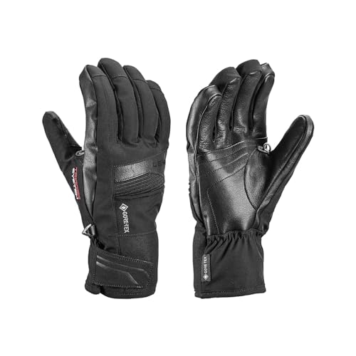LEKI Shield 3D GTX Ski Gloves - Black Medium