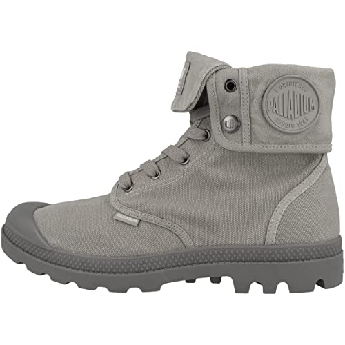 Palladium Men's Baggy Boot, Titanium/Highrise, 10 M