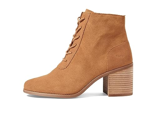 TOMS Women's Casual Ankle Boot, Tan Suede, 7.5