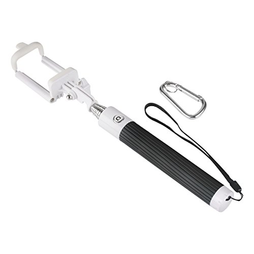 Vivitar Selfie Stick with Aux-in Wired Shutter Release (Black)