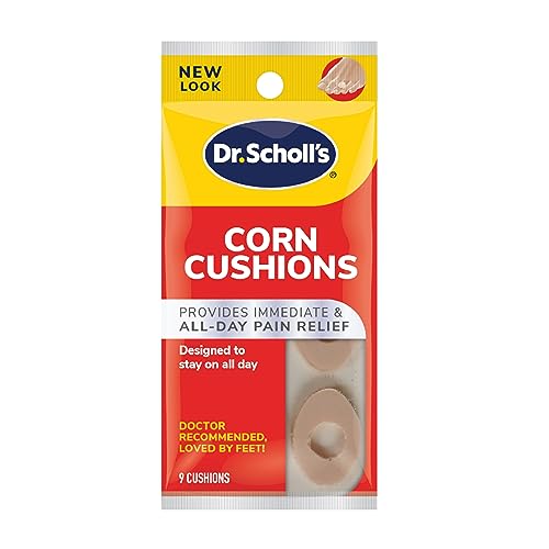 Dr. Scholl's CORN CUSHIONS, 9 ct // Immediate & All-Day Pain Relief - Designed to Stay on All Day