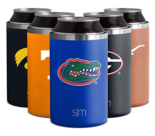 Simple Modern Officially Licensed Collegiate Florida Gators Gifts for Men, Women, Dads, Fathers Day, Graduation | Insulated Ranger Can Cooler for Standard 12oz Cans - Beer and Seltzer