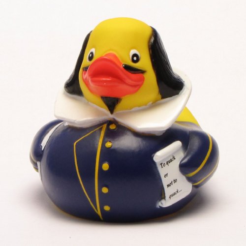Shakespeare Rubber Duck
