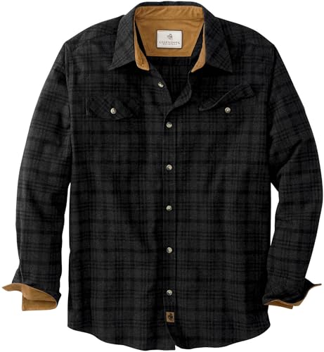 Legendary Whitetails Men's Legendary Flannel Shirt, Great Timberwolf Melange, X-Large