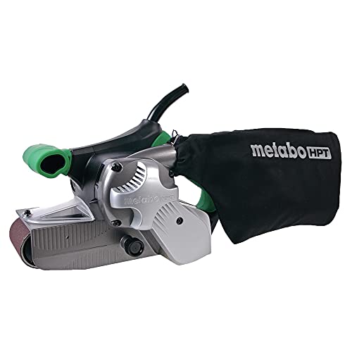 Metabo HPT Belt Sander | 3 x 21 Inch | For Woodworking | Variable Speed | 9.0 Amp Motor | Soft Grip | 5-Year Warranty | SB8V2