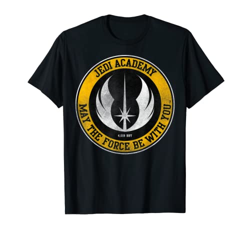 Star Wars Jedi Academy Gold Emblem Classic Logo T-Shirt