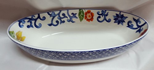 Lauren Ralph Lauren Dinnerware, Mandarin Blue Oval Serving Bowl