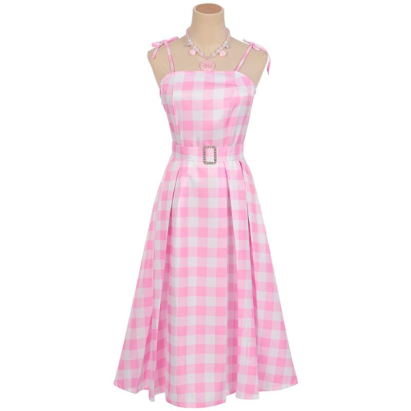 Movie Costume Women Adult Halloween barbie Costume Doll Princess Party Cosplay Outfits (medium)
