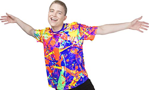 Time Machine Night Watch Animal Print Red Hair Lady Hills Patterned Tee Shirt X-Large