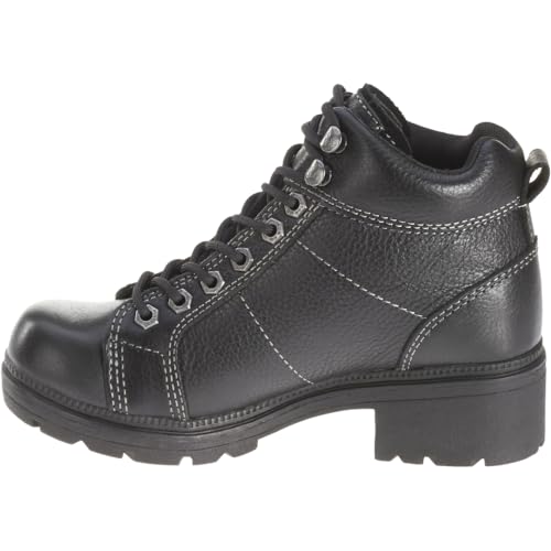 HARLEY-DAVIDSON FOOTWEAR Women's Tyler 6' Boot, Black, 8 M