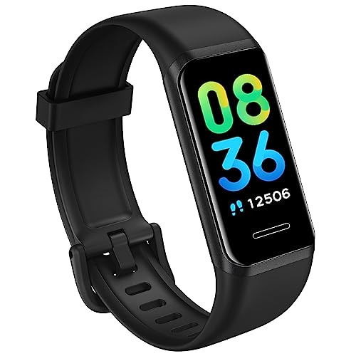 LIVIKEY Activity Fitness Tracker Compatible with Alexa Built-in, Heart Rate, Blood Oxygen, Sleep Monitor, Fitness Watch with Pedometer, IP68 Swimming Waterproof, Smart Watch with Step Tracker