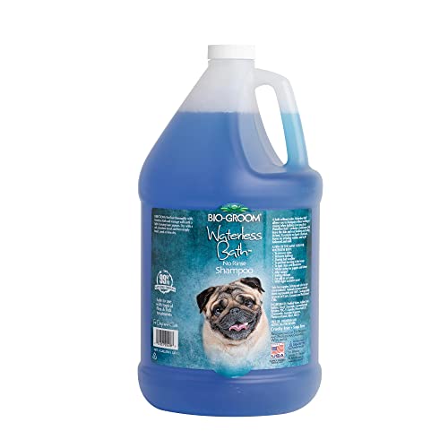 Bio-Groom Waterless Dog Shampoo – Tearless, No-Rinse, Dog Bathing Supplies, Puppy Wash, Cat & Dog Grooming Supplies, Cruelty-Free, Made in USA, Dry Shampoo Spray, Dog Products – 1 Gallon