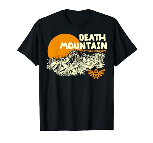 Nintendo Legend Of Zelda Hyrule Death Mountain Scenery T-Shirt