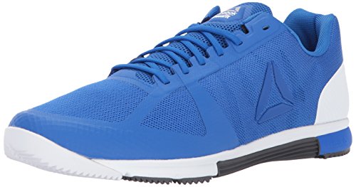 Reebok Men's Crossfit Speed TR 2.0 Cross-Trainer Shoe, Vital Blue/Black/White/ash Grey/Silver, 9.5 M US