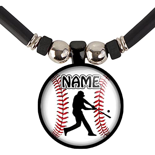 SpotlightJewels Baseball Necklace for Boys - Personalized baseball Gifts for Boys – Baseball Jewelry – Boys Baseball Pendants and Charms - Baseball Stuff and Accessories