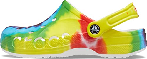 Crocs Unisex Men's and Women's Baya Graphic Clog, Multi, Numeric_6 US