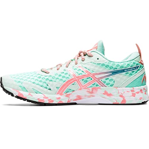 ASICS Women's Gel-Noosa Tri 12 Running Shoes, 6.5, Fresh ICE/Guava