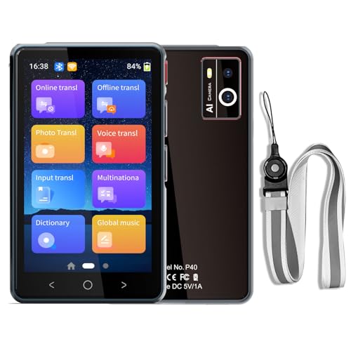 Language Translator Device No WiFi Needed, Two-Way AI Voice Translator for All Languages, 139+ Language Online Translation, Newest 4' HD Offline/Photo Translation for Travel/Business/Study