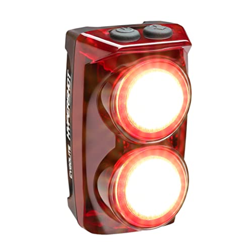Cygolite Hypershot – 250 Lumen Bike Tail Light– 7 Night & Daytime Modes–User Adjustable Flash Speeds- Compact & Durable–IP64 Water Resistant–Secured Hard Mount–USB Rechargeable–Great for Busy Streets