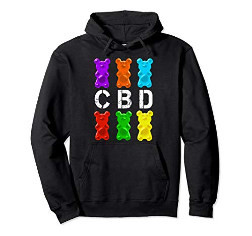 CBD Gummy Bear | Cannabadoil Gummies for Hemp Supporter Pullover Hoodie