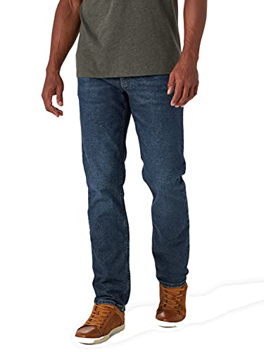 Lee Men's Legendary Regular Fit Tapered Leg Jean, Aegean Sea, 34W x 32L