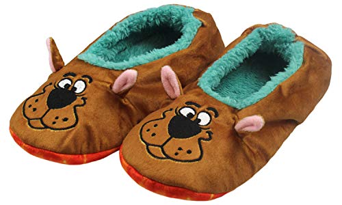 Scooby Doo Slippers With Tie Dye Mystery Machine No-Slip Sole Slipper Socks For Women Men (L/XL)