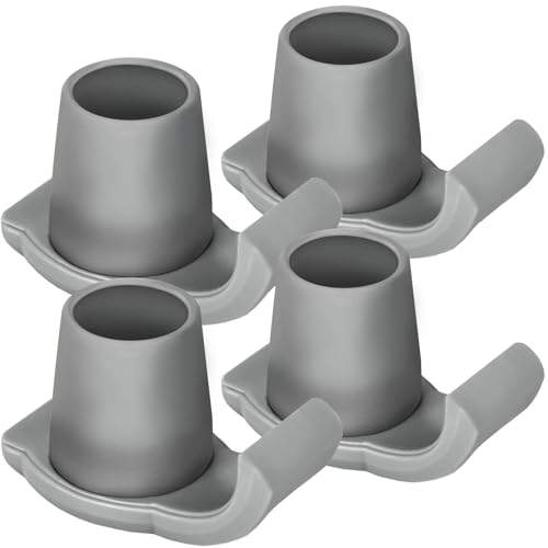 Dotday 4 Pack Walker Skis Glides for Folding Walkers, Walker Glides for Seniors, Essentials Walker Accessories Mobility Aid Accessory for Seniors