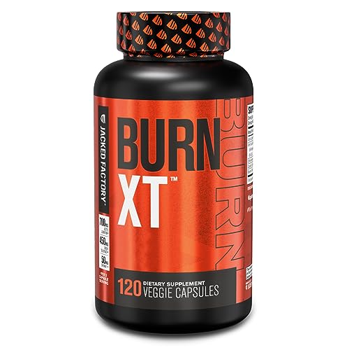 Burn-XT Body Recomposition for Men & Women - Improve Focus & Increase Energy - Premium Acetyl L-Carnitine, Green Tea Extract, Capsimax Cayenne Pepper, & More - 120 Natural Veggie Pills