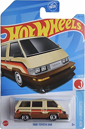 Hot Wheels 1986 Toyota Van, HW J-Imports 6/10