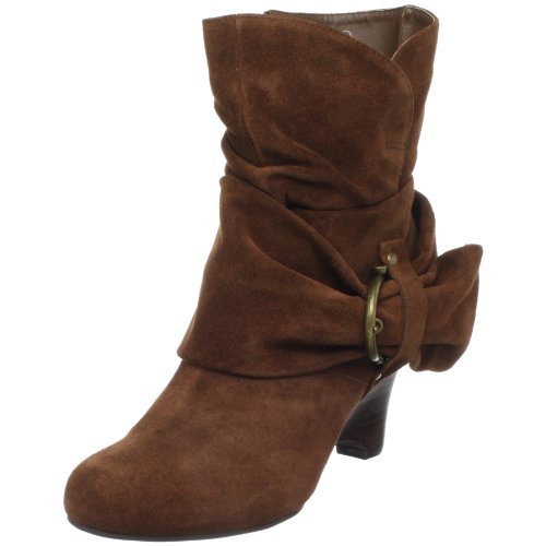 Naughty Monkey Women's Catch Ankle Boot,Tan,8.5 M US